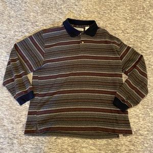 Vintage long sleeve polo